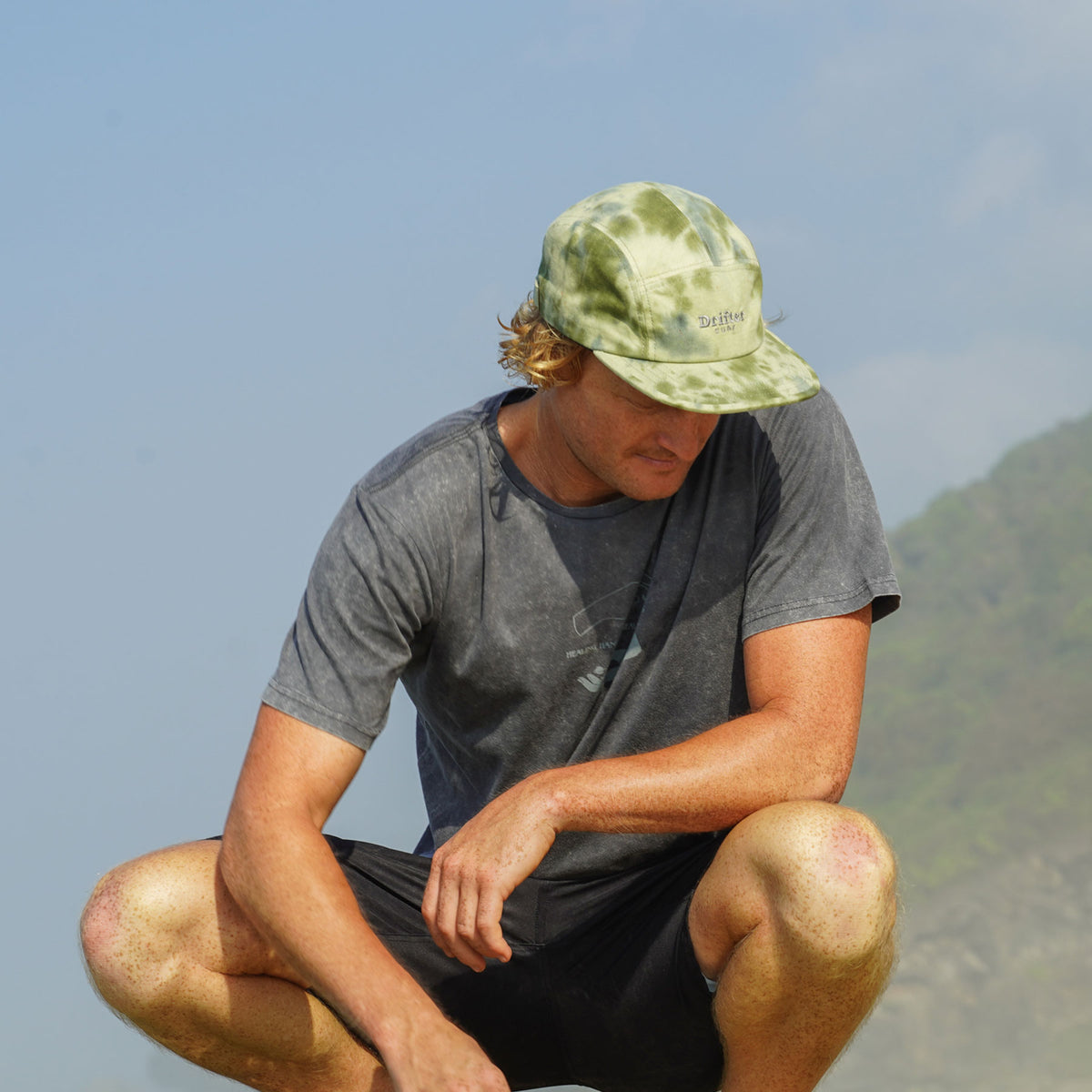 Tye Dye 5 Panel Hat | Drifter Surf