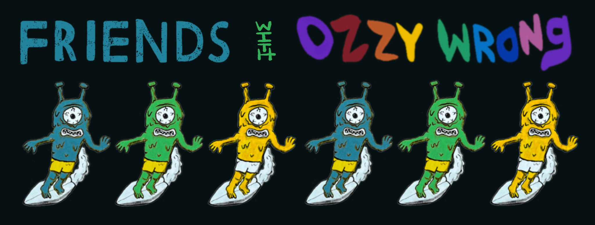 Ozzy Wrong x Drifter Surf Artist Collection