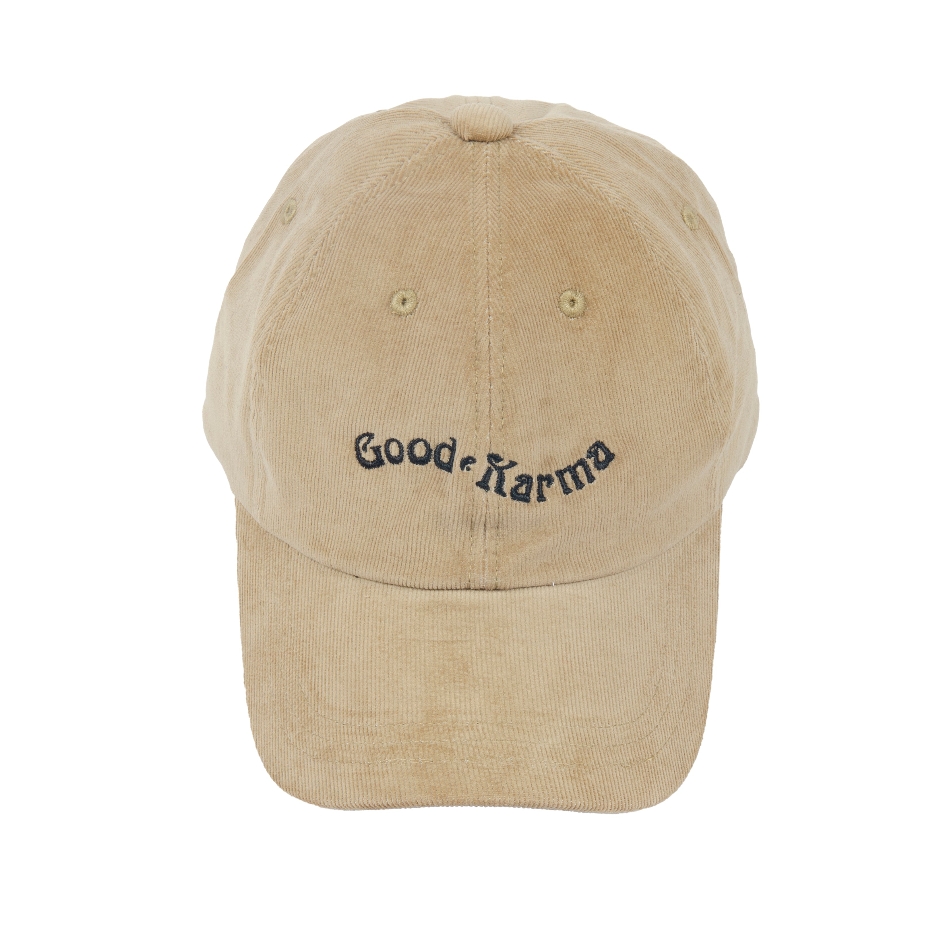 Good Karma 6 Panel Corduroy Hat