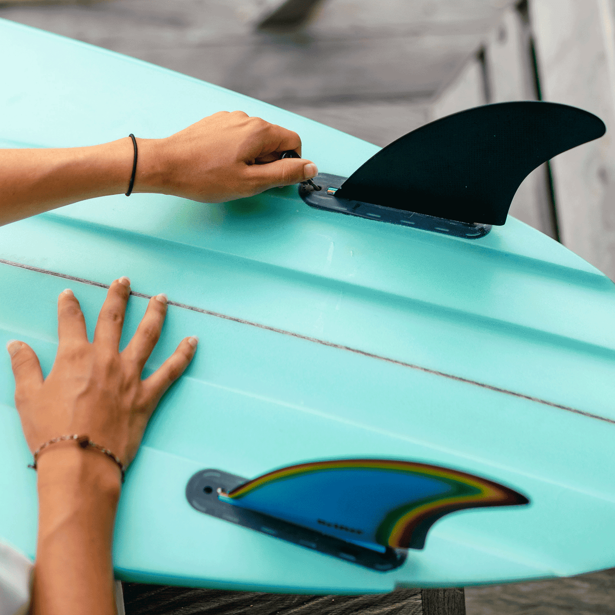 Drifter Retro Twin Futures Blue Rasta – Drifter Surf